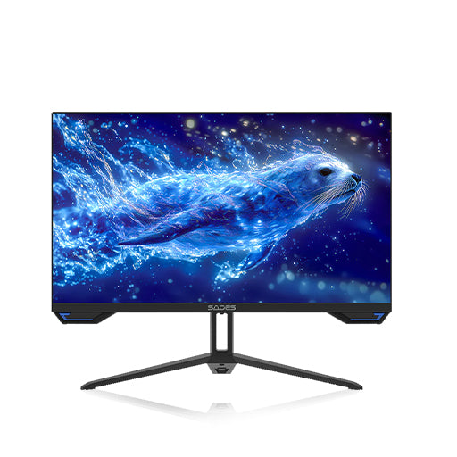 Sades SL-Sealion Pro SA-F04F27B, 27" FHD 1920x1080, 144Hz, 1 ms, IPS, Flat Gaming Monitor - Black