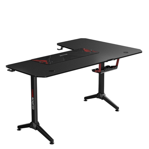 Gamax HY-L Gaming Table (L-Shaped) 160*100*75cm with Mousepad - Left