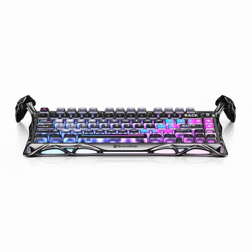 GravaStar Mercury K1 Pro 75% Wireless Mechanical Gaming Keyboard_Special Edition Cyberpunk