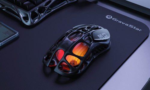 GravaStar Mercury M2 Wireless Gaming Mouse - Stealth Black