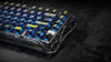 GravaStar Mercury K1 Lite 75% Wireless Mechanical Gaming Keyboard - Transparent Black