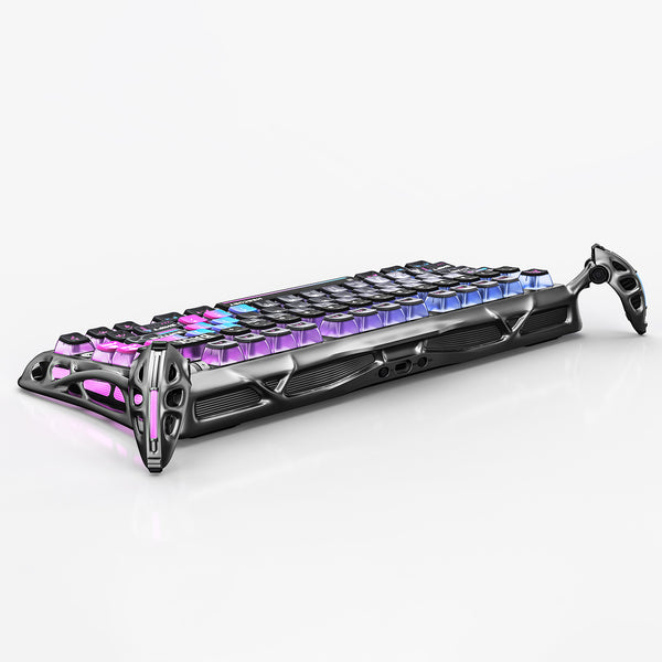 GravaStar Mercury K1 Pro 75% Wireless Mechanical Gaming Keyboard_Special Edition Cyberpunk