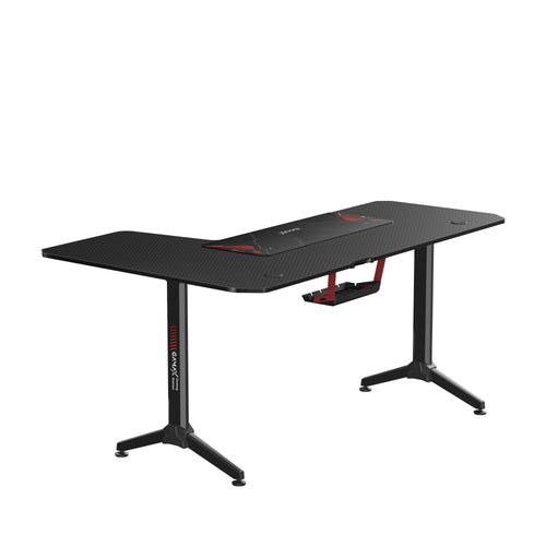 Gamax HY-R Gaming Table (L-Shaped) 160*100*75cm with Mousepad - Right