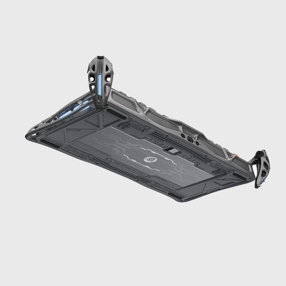Gravatar Mercury K1 Pro 75% Wireless Mechanical Gaming Keyboard Concrete Gray
