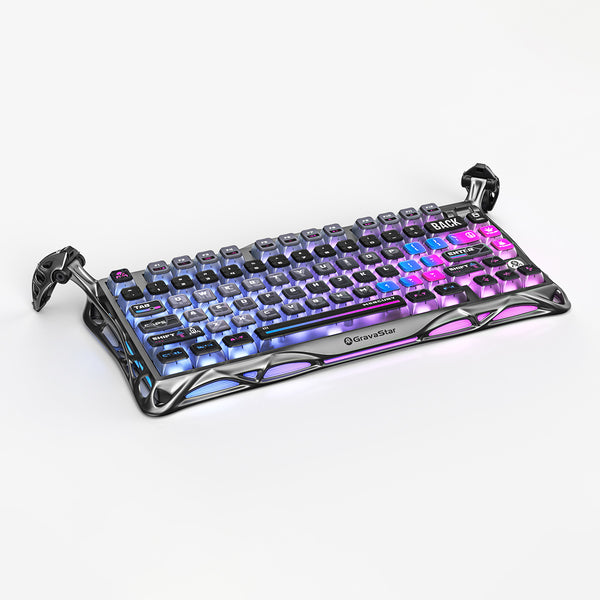 GravaStar Mercury K1 Pro 75% Wireless Mechanical Gaming Keyboard_Special Edition Cyberpunk