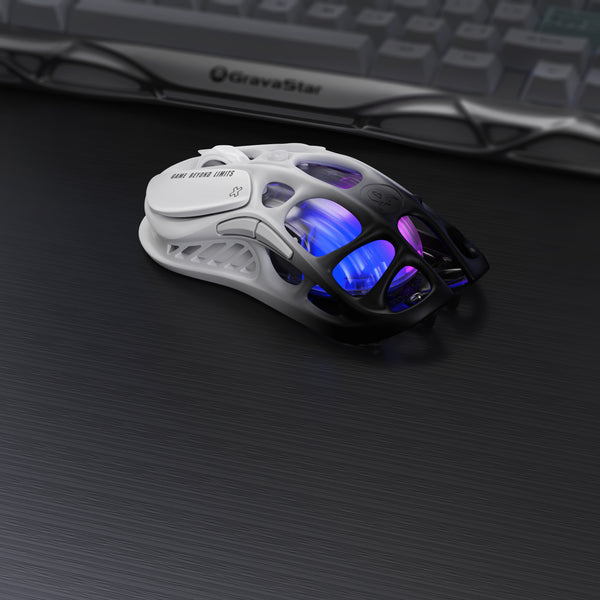 GravaStar Mercury M1 Pro Wireless Gaming Mouse - Gradient Black