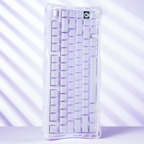 GravaStar Mercury K1 75% Wireless Mechanical Gaming Keyboard Special Edition - Lavender Purple