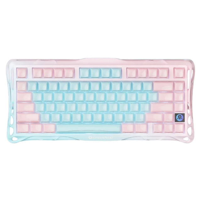 GravaStar Mercury K1 LITE 75% Wireless Mechanical Gaming Keyboard - Aurora Mist
