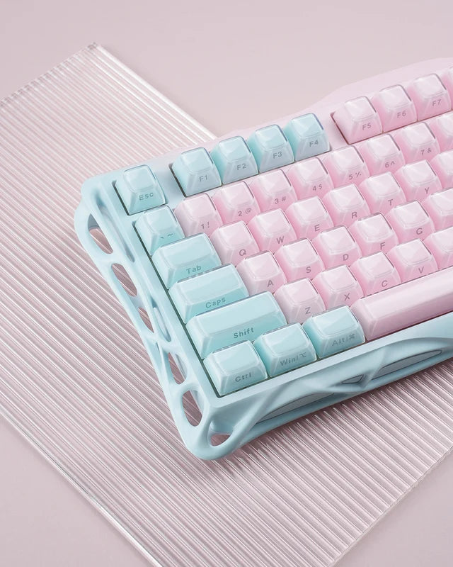 GravaStar Mercury K1 LITE 75% Wireless Mechanical Gaming Keyboard - Lumen Rose