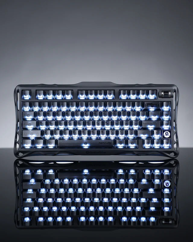 GravaStar Mercury K1 75% Wireless Mechanical Gaming Keyboard - Stealth Black