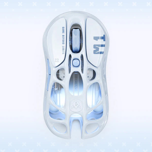 GravaStar Mercury M1 Pro Wireless Gaming Mouse - Ice Blue