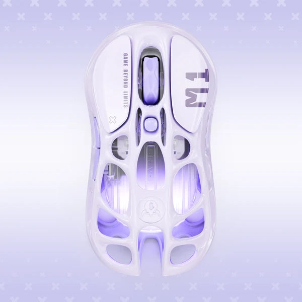 GravaStar Mercury M1 Pro Wireless Gaming Mouse - Lavender Purple