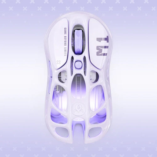 GravaStar Mercury M1 Pro Wireless Gaming Mouse - Lavender Purple
