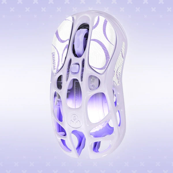GravaStar Mercury M1 Pro Wireless Gaming Mouse - Lavender Purple