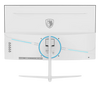 Sades NC-Pelagia SC-CJ04F24W, 24" FHD 1920x1080, 200Hz, 0.5ms, HDMI 2.1, VA, Curved Gaming Monitor - White