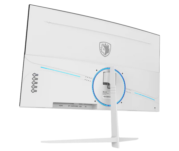 Sades NC-Pelagia SC-CJ04F24W, 24" FHD 1920x1080, 200Hz, 0.5ms, HDMI 2.1, VA, Curved Gaming Monitor - White