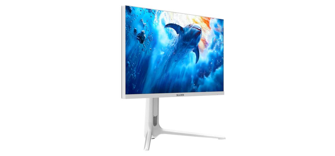 Sades RS-Dolphin SA-F01U27, 27" Dual mode: UHD (4K) 3840x2160 160Hz / FHD 320Hz, 0.5ms, HDMI 2.1, IPS Flat Gaming Monitor - White
