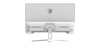 Sades SL-Sealion-27 SA-F01F27W, 27" FHD 1920x1080, 120Hz, 1ms, HDMI 2.1, IPS, Flat Gaming Monitor - White