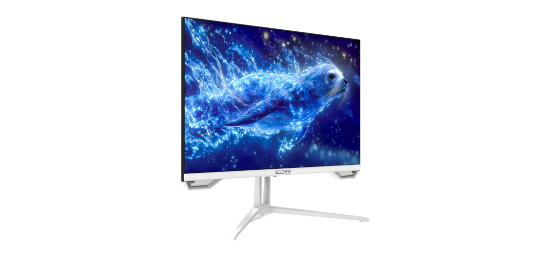Sades SL-Sealion-27 SA-F01F27W, 27" FHD 1920x1080, 120Hz, 1ms, HDMI 2.1, IPS, Flat Gaming Monitor - White
