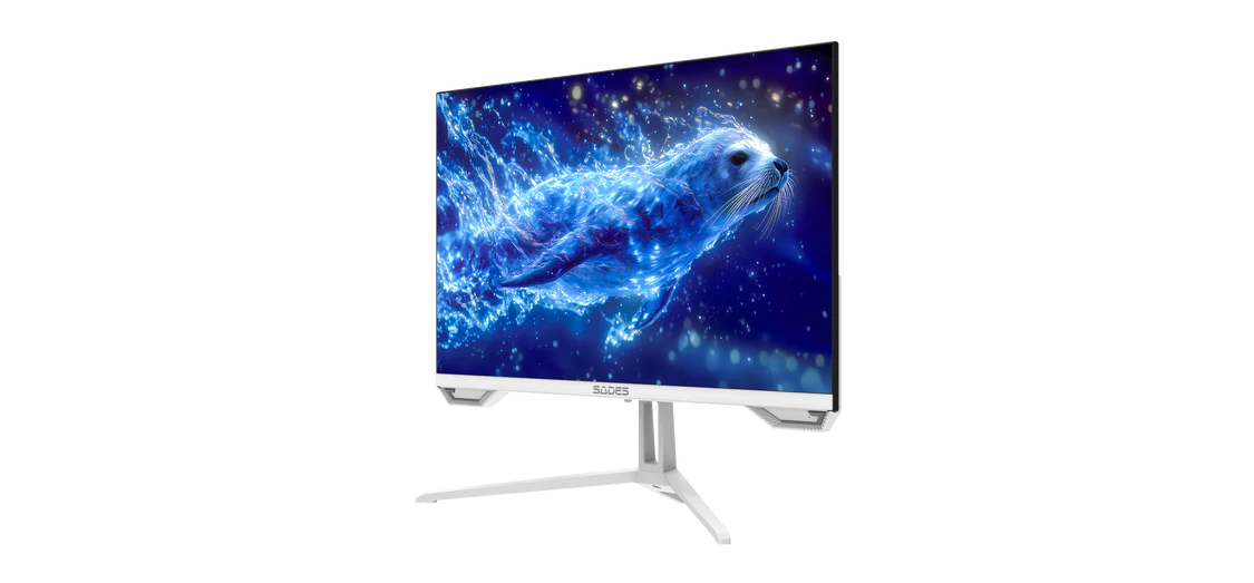 Sades SL-Sealion-24 SA-F01F24W, 24" FHD 1920x1080, 120Hz, 1ms, HDMI 2.1, IPS, Flat Gaming Monitor - White