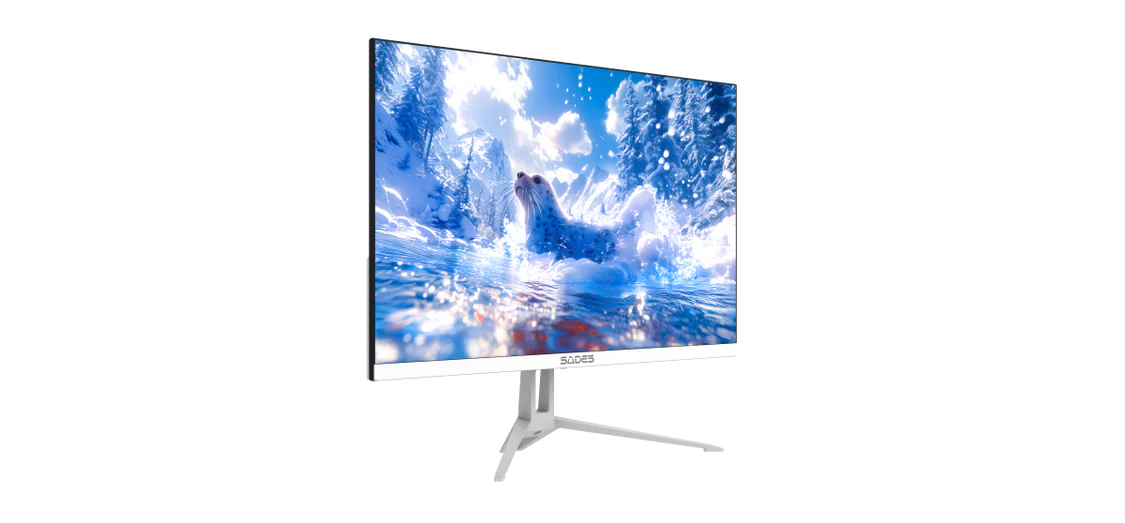 Sades ST-Seal SA-F01F22W, 22" FHD 1920x1080, 120Hz, 1ms, HDMI 2.1, IPS, Flat Gaming Monitor - White