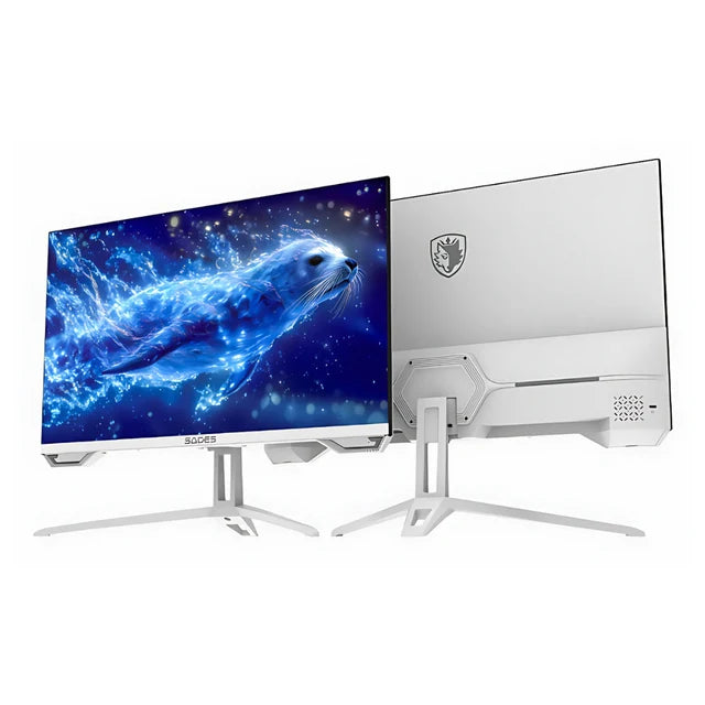 SADES SL-Sealion-24 PLUS SA-F05F24W 24" FHD, 165Hz Refresh Rate, 1ms Response Time, HDMI 2.1 Flat IPS Gaming Monitor - White