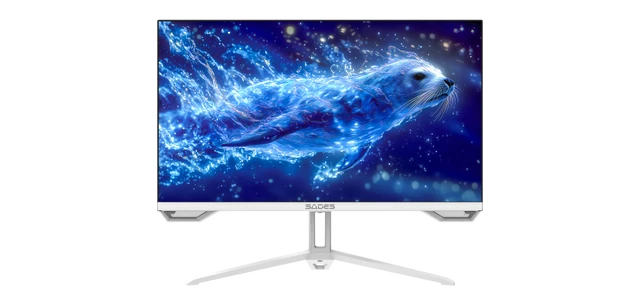 SADES SL-Sealion-27 PLUS SA-F05F27W 27" FHD, 180Hz Refresh Rate, 0.5 ms Response time, HDMI 2.1 Flat IPS Gaming Monitor - White