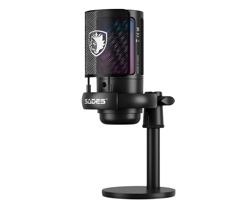 Sades ME6S Tyto Gaming Microphone - Black