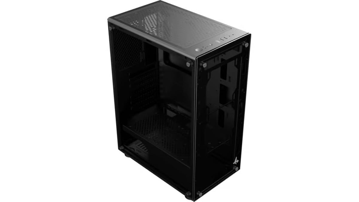Sharx ZEPHYR ARGB ATX Mid Tower Gaming Case 4x120mm Computer Fans With Side and Front Tempered