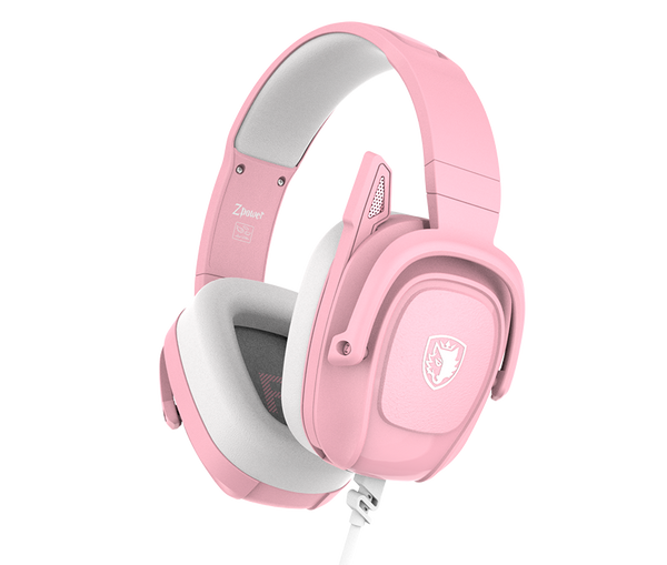 SADES Zpower Multiplatform Gaming Headset SA-732 - Pink
