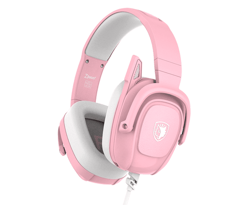 SADES Zpower Multiplatform Gaming Headset SA-732 - Pink