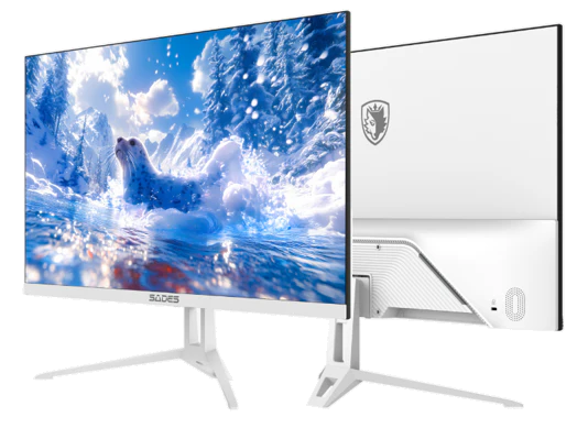 Sades ST-Seal SA-F01F22W, 22" FHD 1920x1080, 120Hz, 1ms, HDMI 2.1, IPS, Flat Gaming Monitor - White