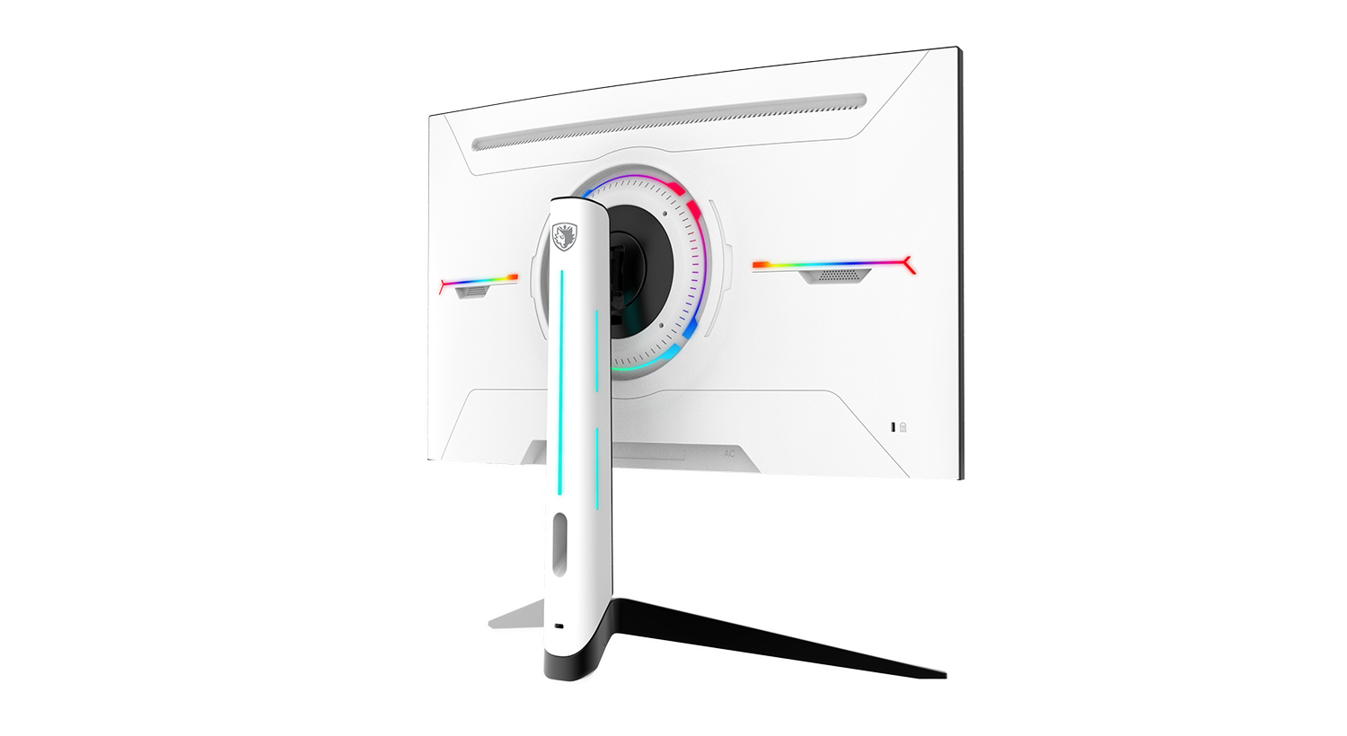 Sades KL-Whale SA-C01Q27B, 27" QHD (2K) 2560x1440, 180Hz, 1ms, HDMI 2.1, VA, Curved Gaming Monitor - White