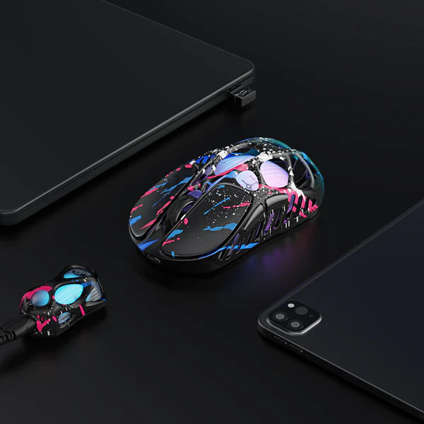 Mercury X Pro 8KHz Wireless Gaming Mouse -Neon Graffiti